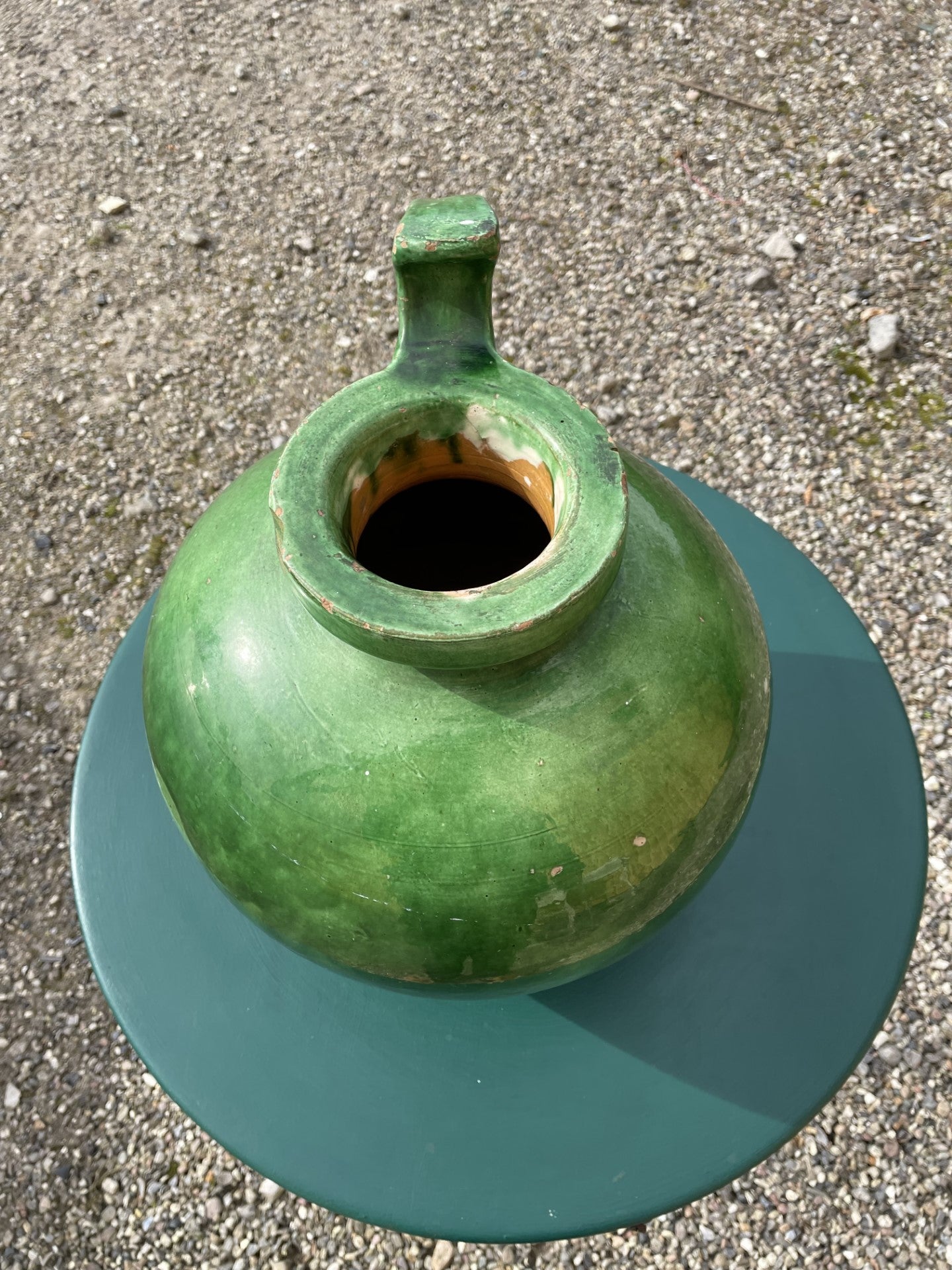 Herman HC Kähler for Kähler: Large jug-shaped earthenware vase, 1920s - No. 012036