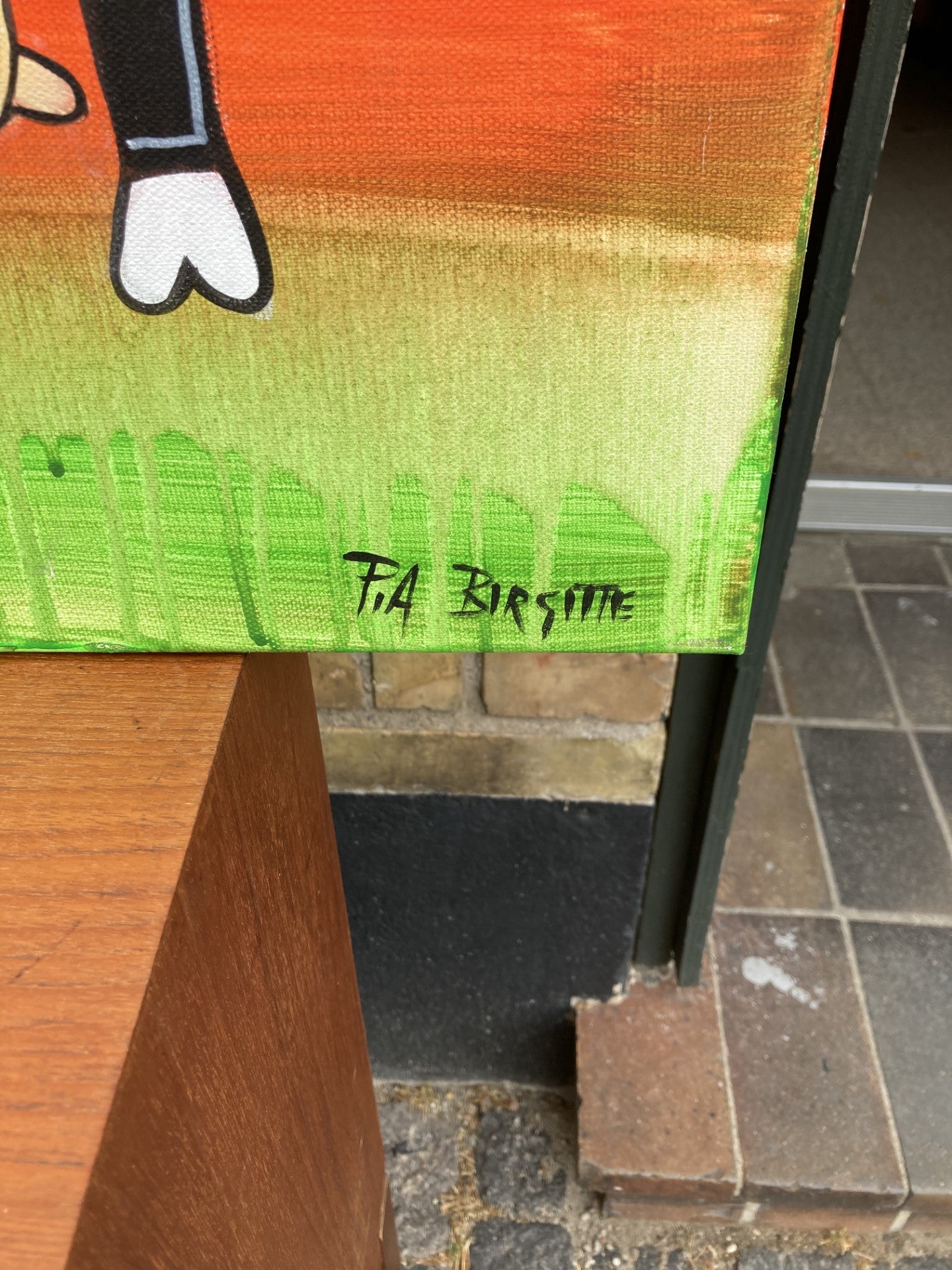 Pia Birgitte Stenderup akrylmaleri - nr. 0233