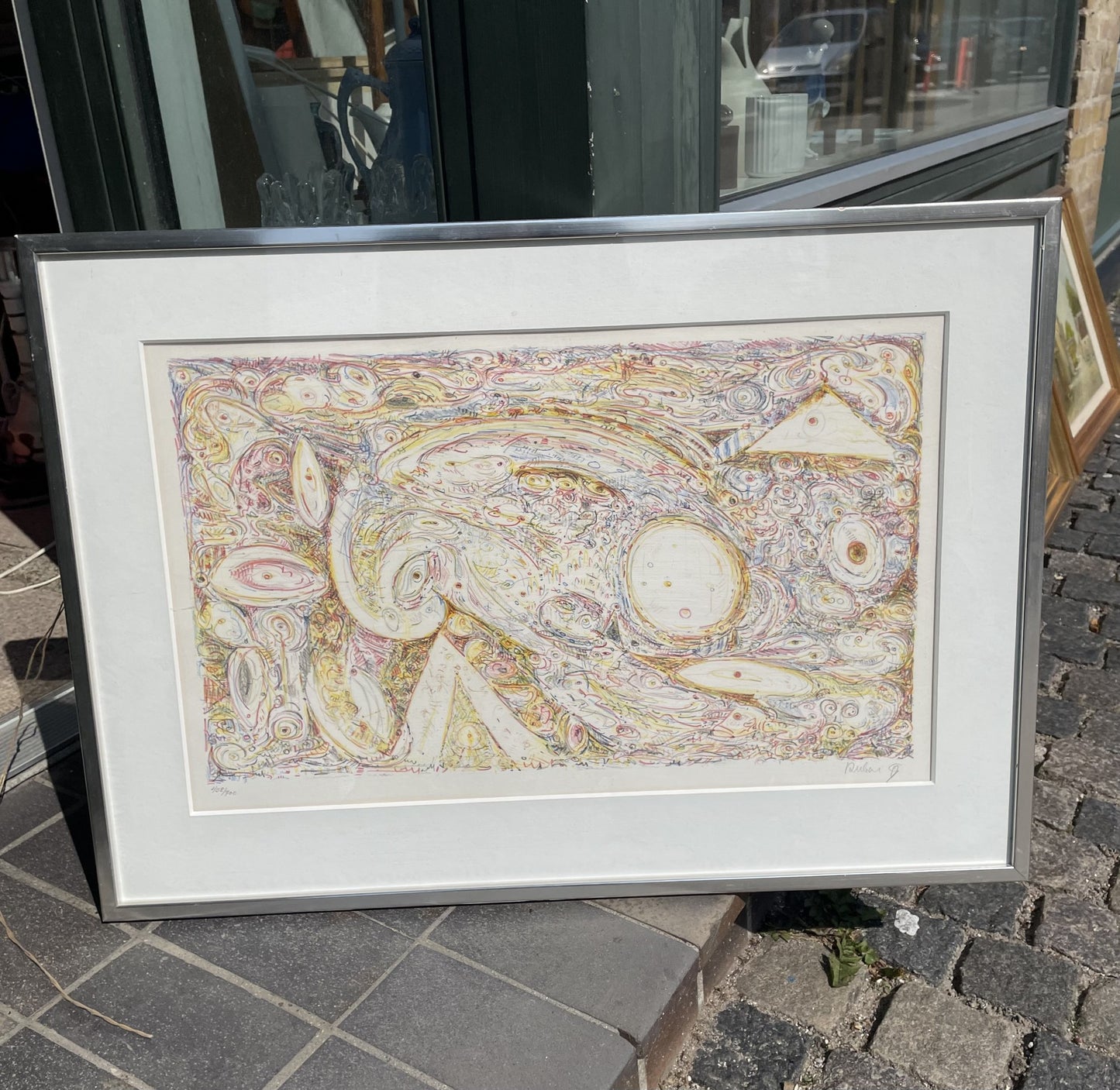 Beautifully framed Frank Rubin lithograph - No. 012086