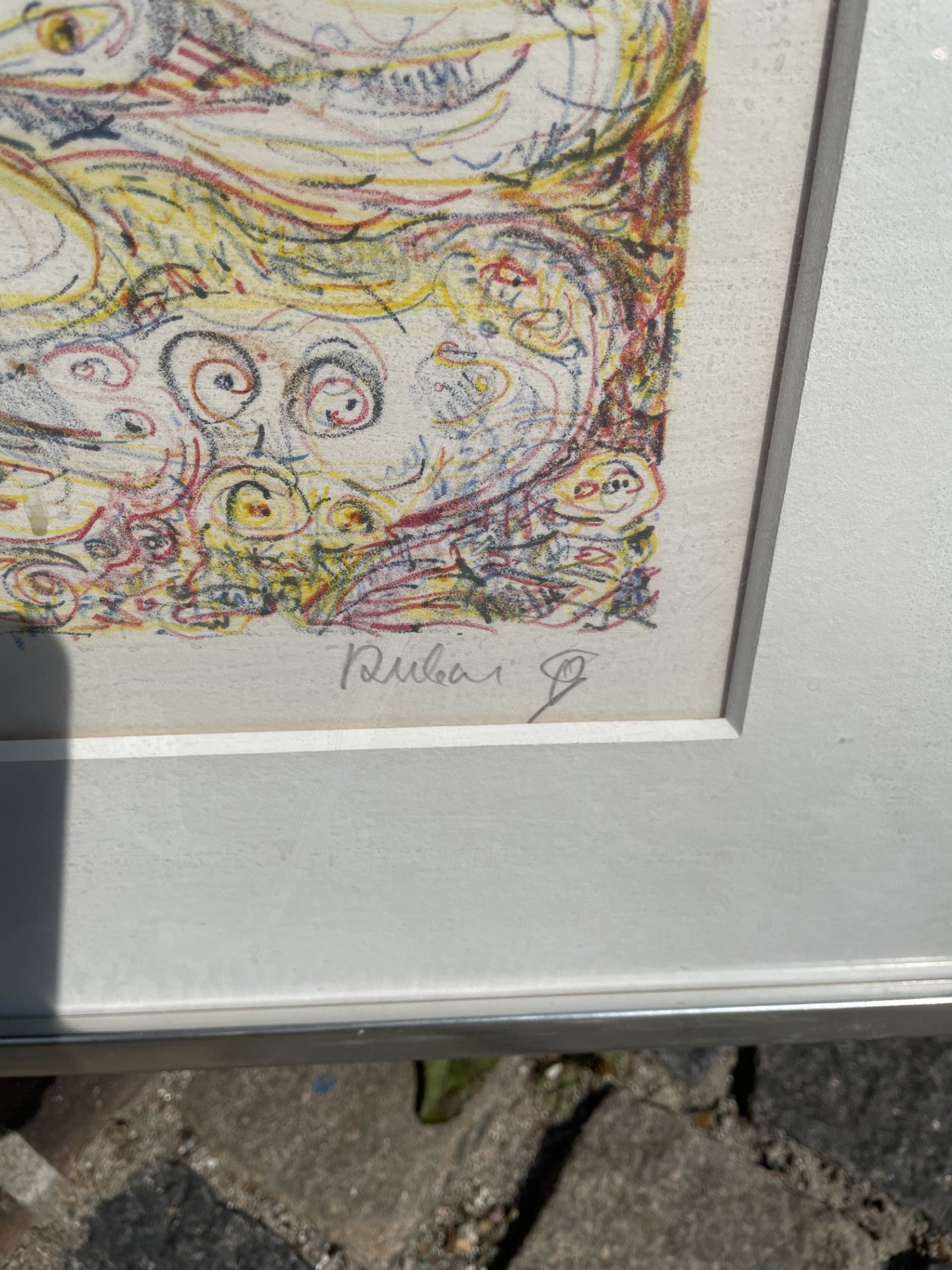 Beautifully framed Frank Rubin lithograph - No. 012086