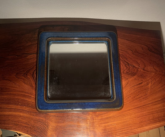 Sven Johsson stoneware mirror “Lagun” from Gustavberg - no. 022090