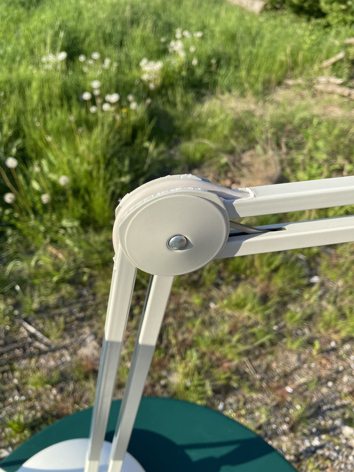 2 stk. Luxo arkitekt bordlamper med drejelig lampehoved og tung lampebase - nr. 09095