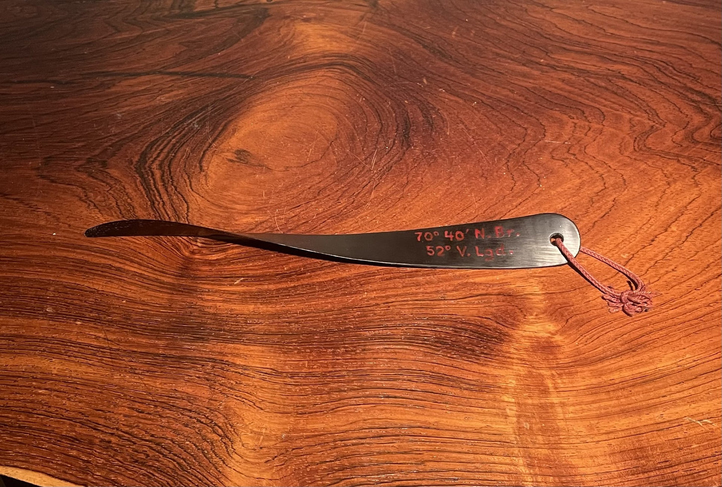 Greenlandic letter opener from Umanak, circa 1970s - no. 00400