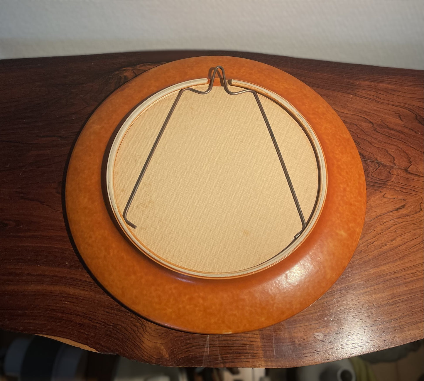 Beautiful ceramic mirror from the 1970s - no. 05000