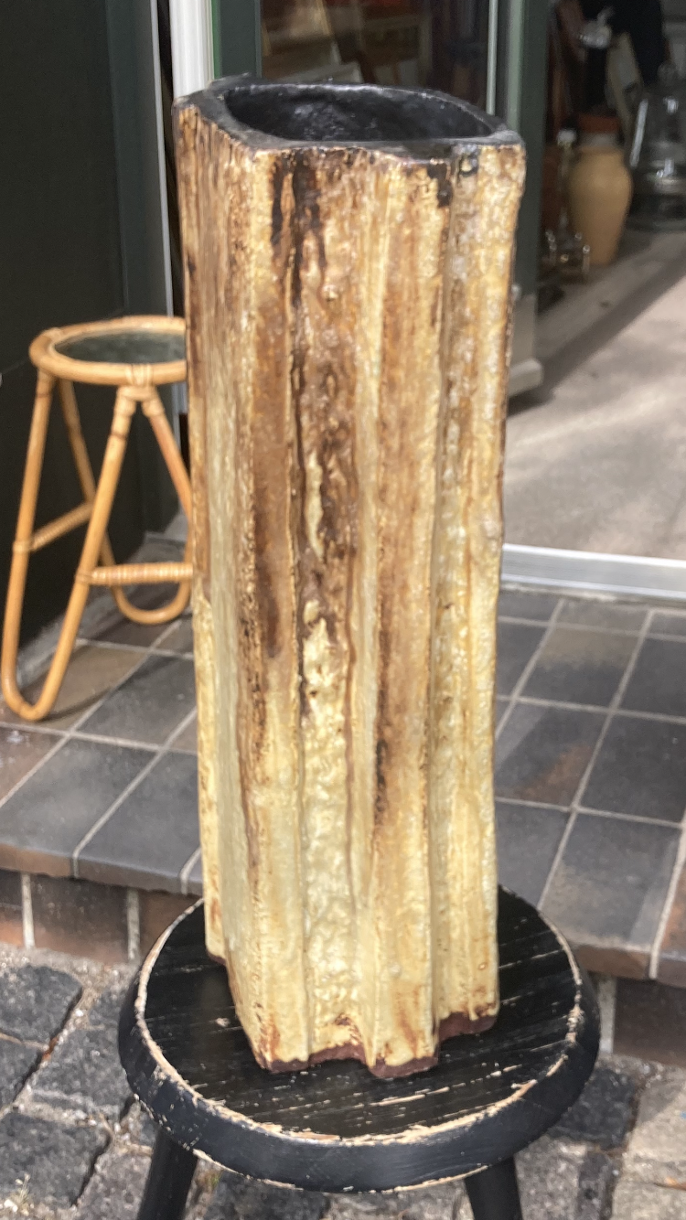 Helmut Schaffenacker stoneware floor vase from West Germany, produced in the 1960s - no. 0690