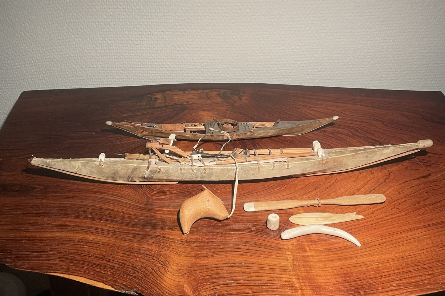 Model of Greenlandic kayaks from the 1970s - no. 30000