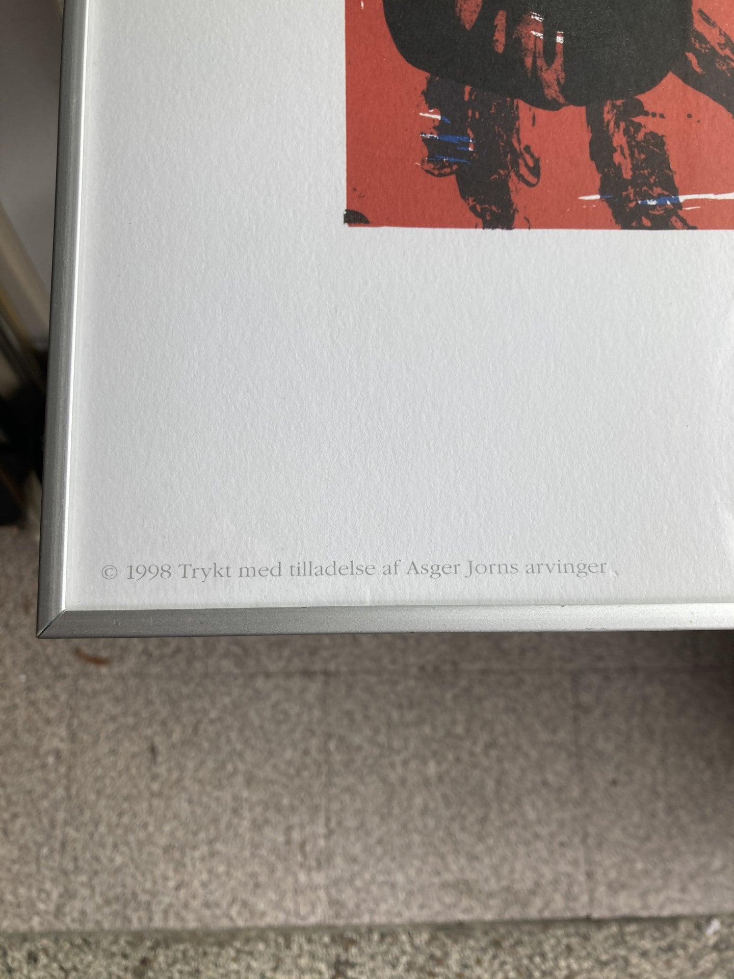 Flot Asger Jorn farvetryk - nr. 0002