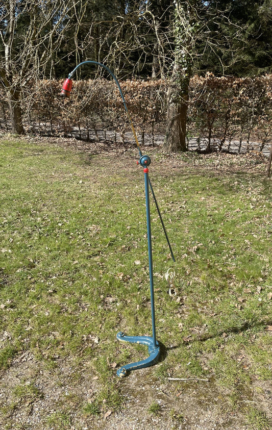 Lyfa standerlampe fra 1940-50erne i jern og messing - nr. 925900