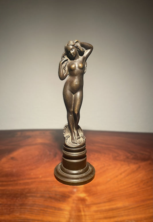 Venus skulptur af patineret bronze - nr. 425450