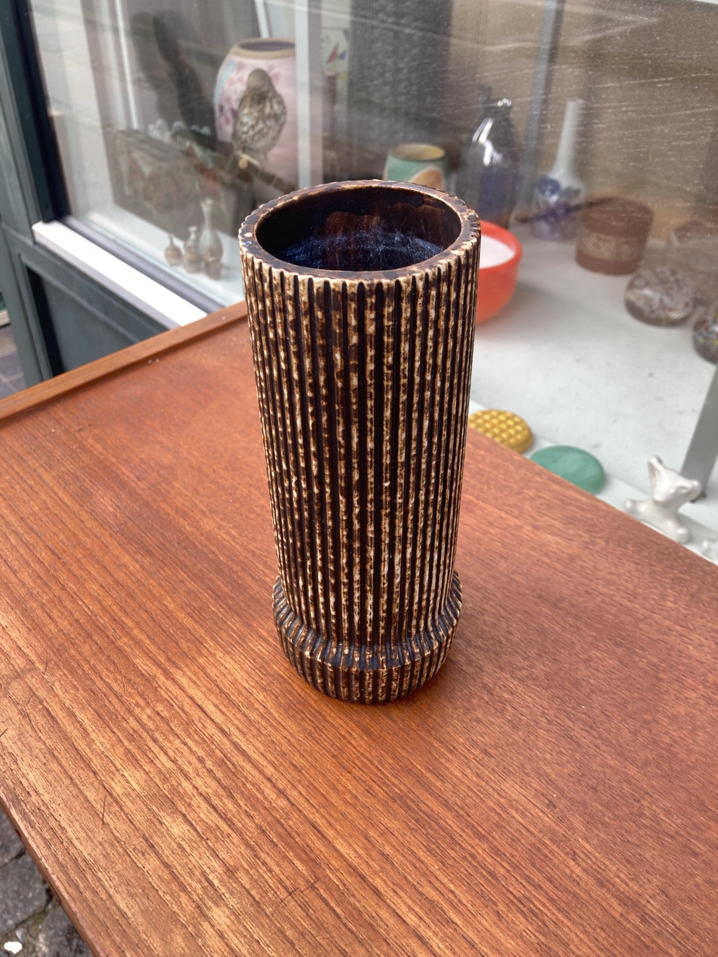 Flot keramik vase - nr. 01042
