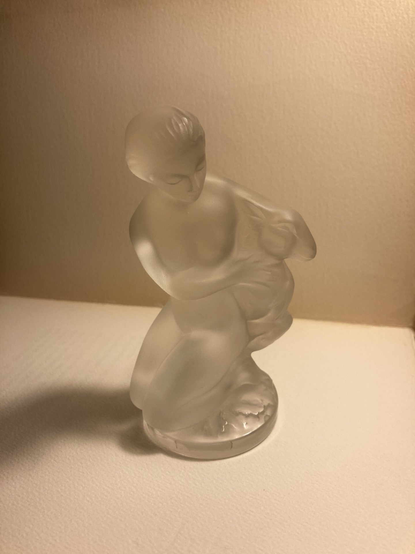 Smuk René Lalique glas figur - nr. 01078