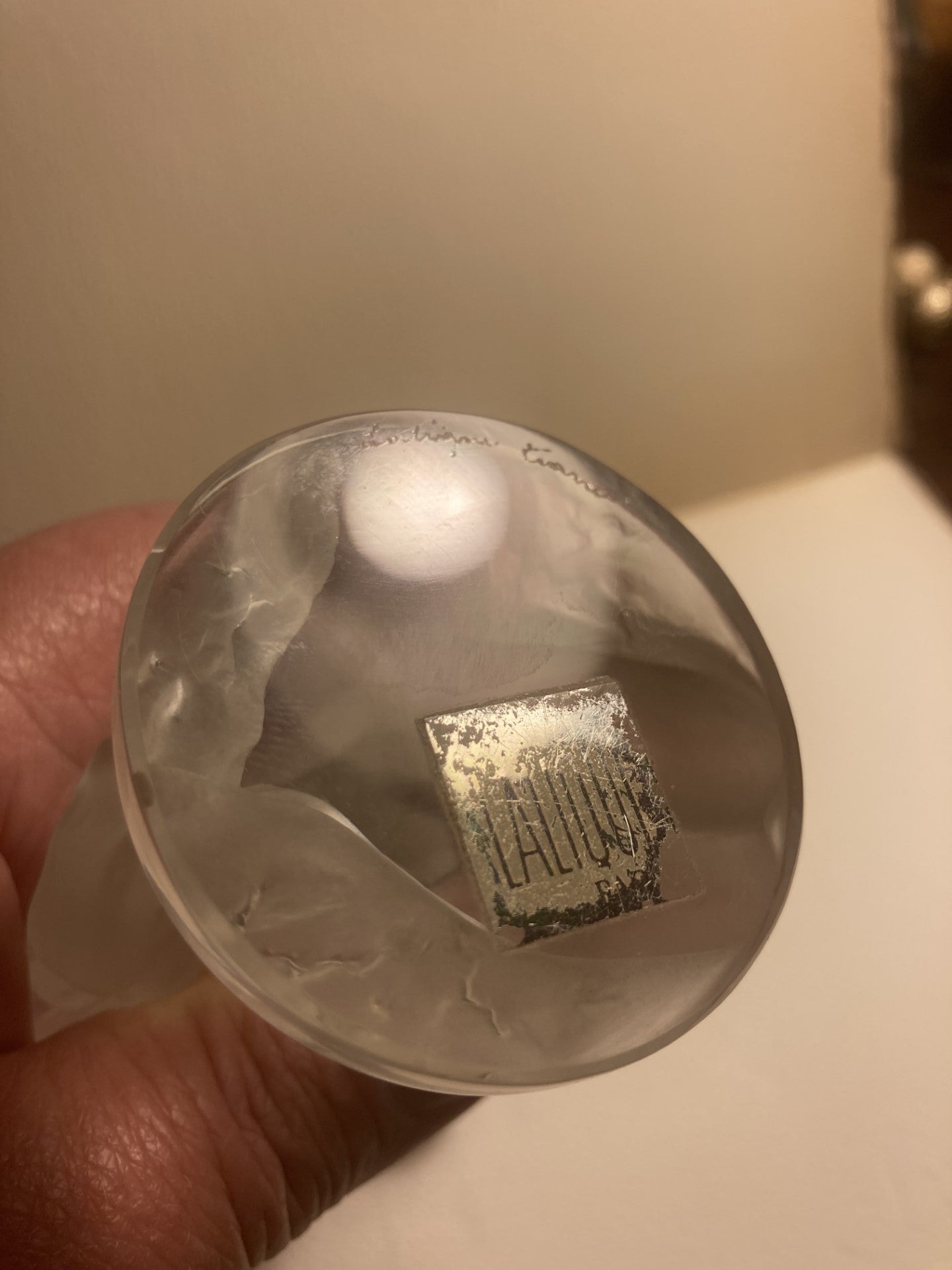 Smuk René Lalique glas figur - nr. 01078