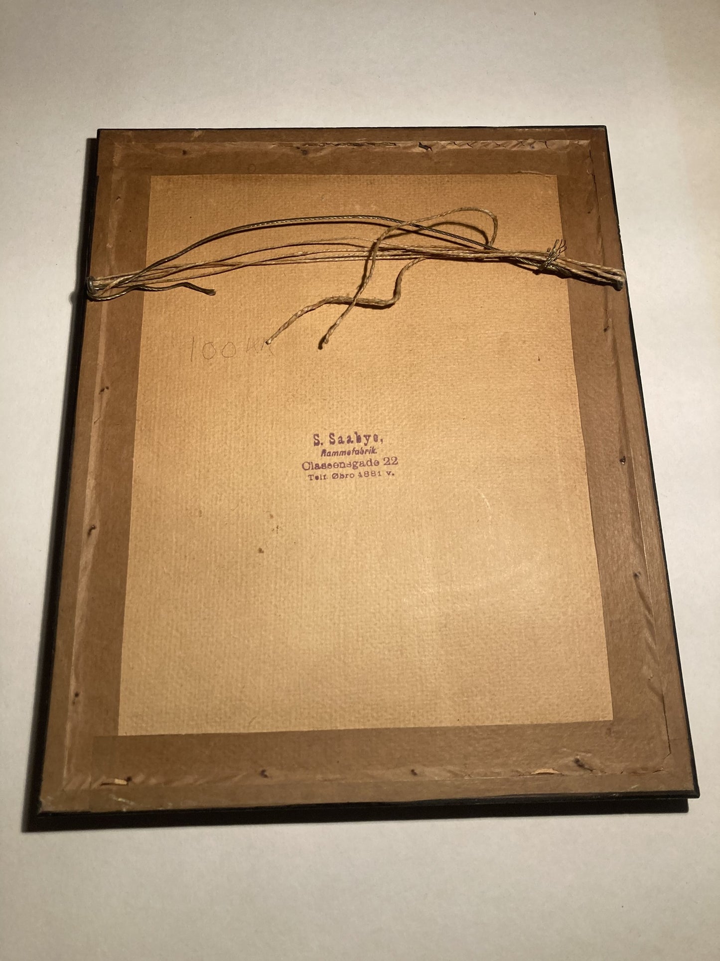 Beautiful antique drawing from 1929 - no. 01088