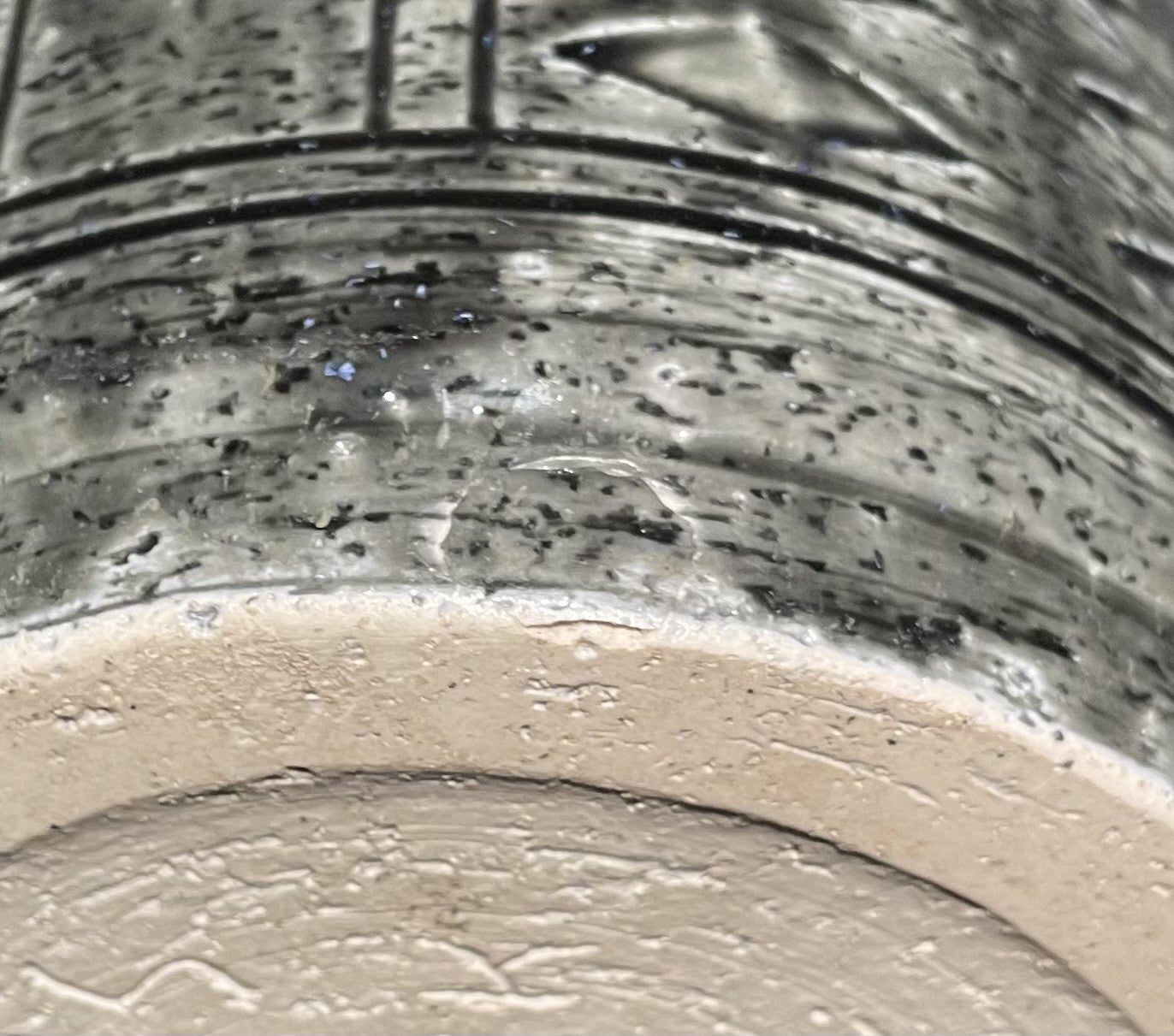 Beautiful Mid-Century stonewarevase from Palshus, Denmark 1960s