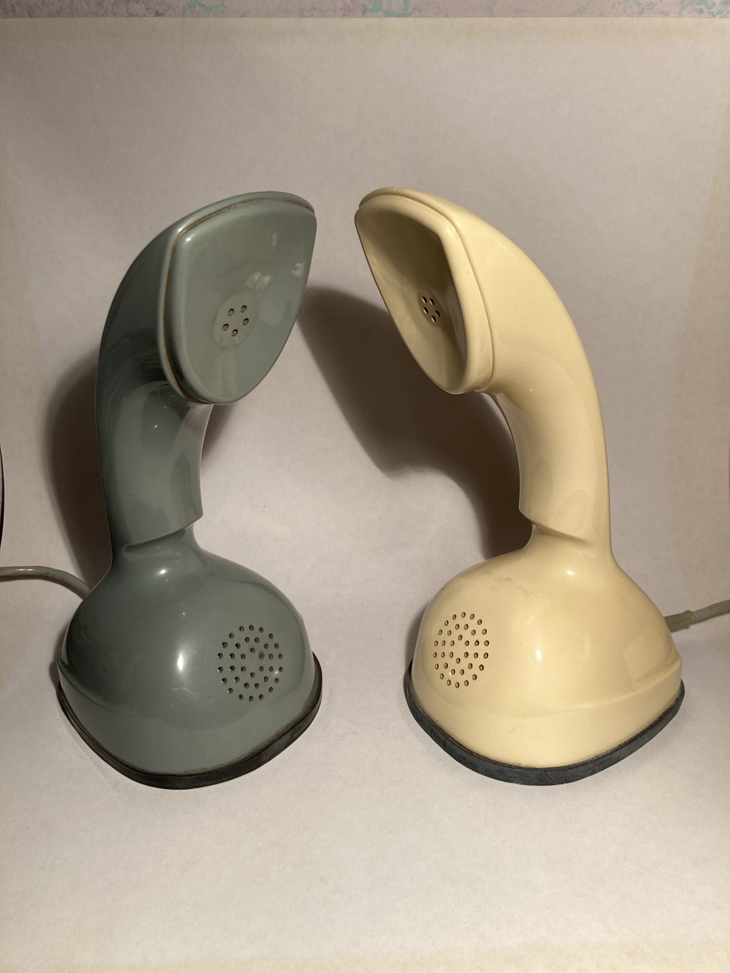 2 beautiful retro Ericofon Cobra telephones from ericsson - no. 01351