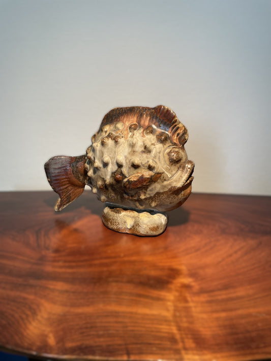 Beautiful stoneware fish from Axella (not marked) circa 1970s - no. 658970