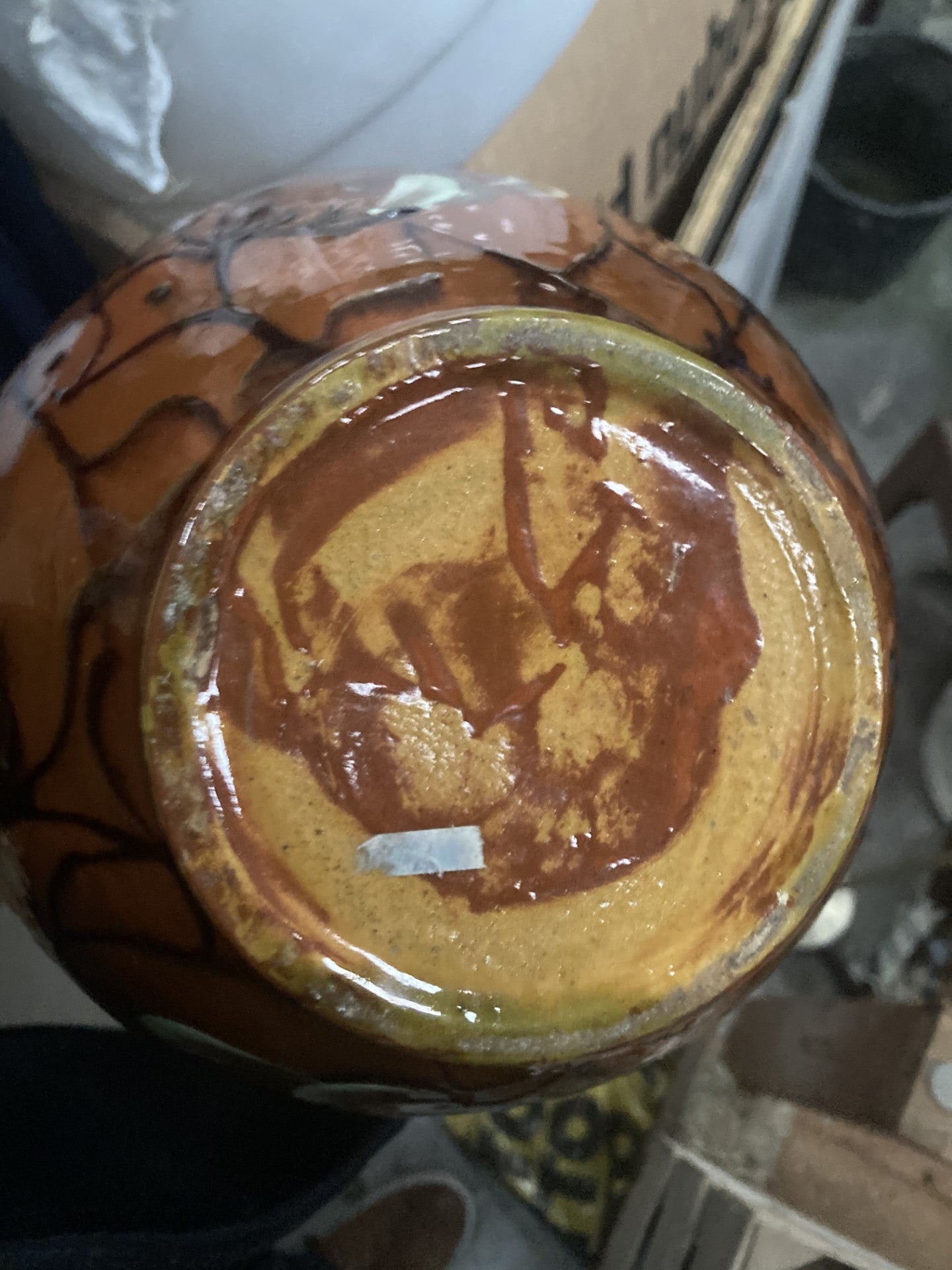 Utrolig smuk keramikvase - nr. 0355