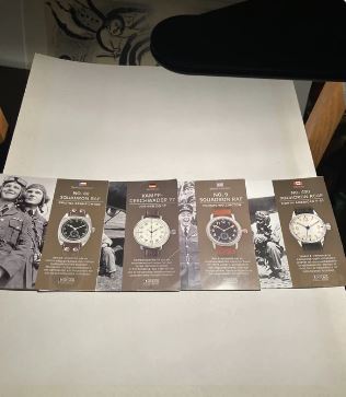 Pilot ure af nyere dato med mekanisk urværk - nr. 01381