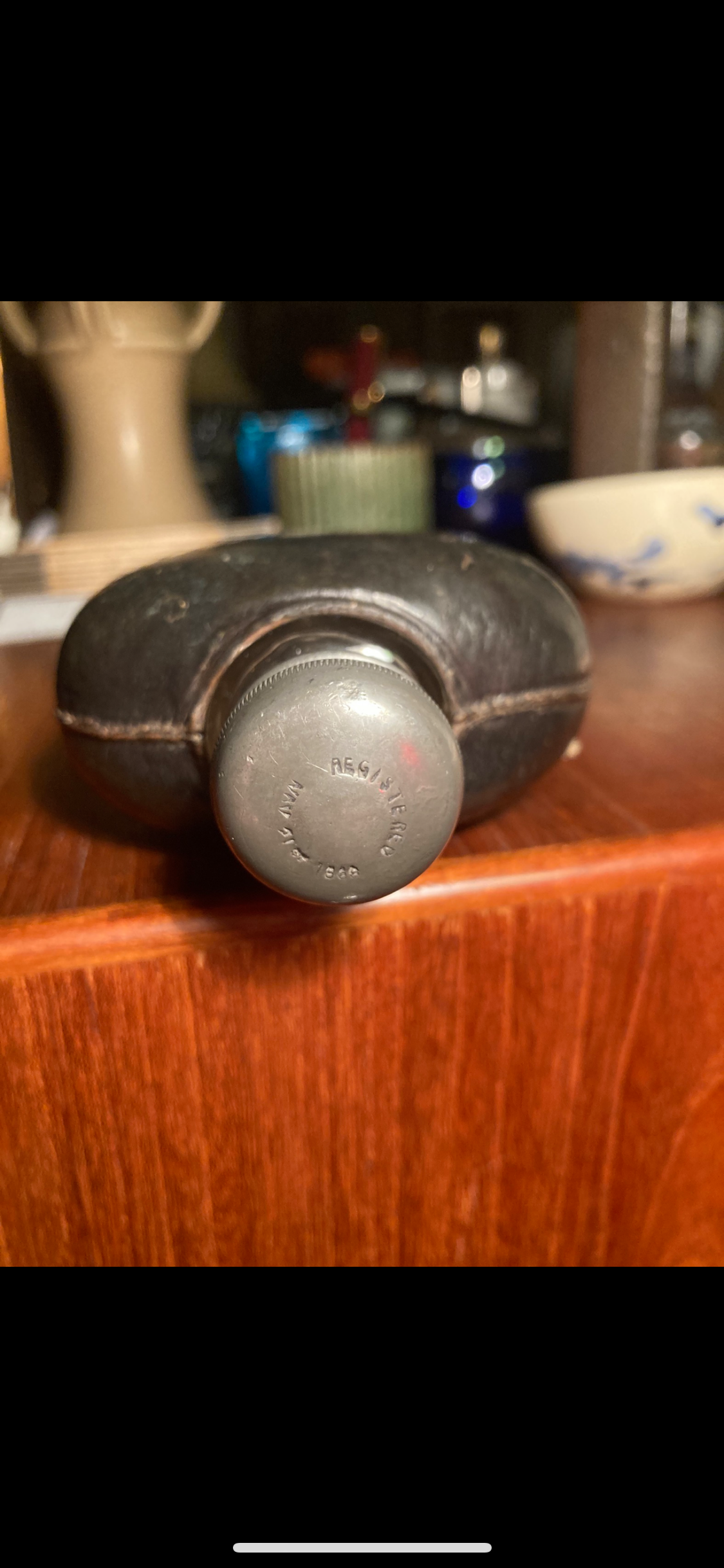 1888 年製のアンティーク英国ポケットヒバリ