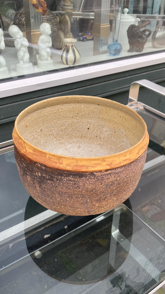 Stoneware bowl from Bornholm - 024444