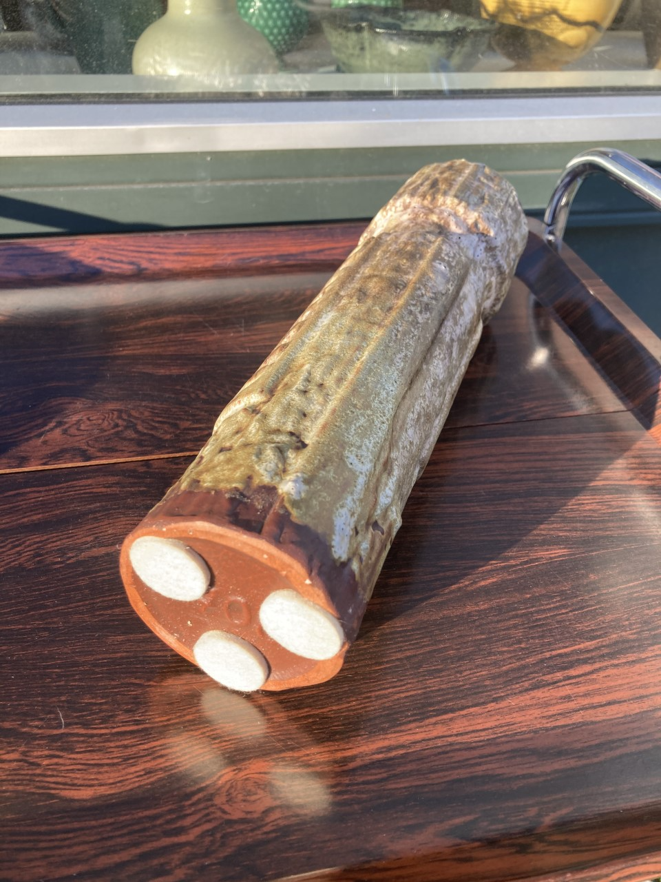 Smuk keramik vase i perfekt stand - nr. 0060