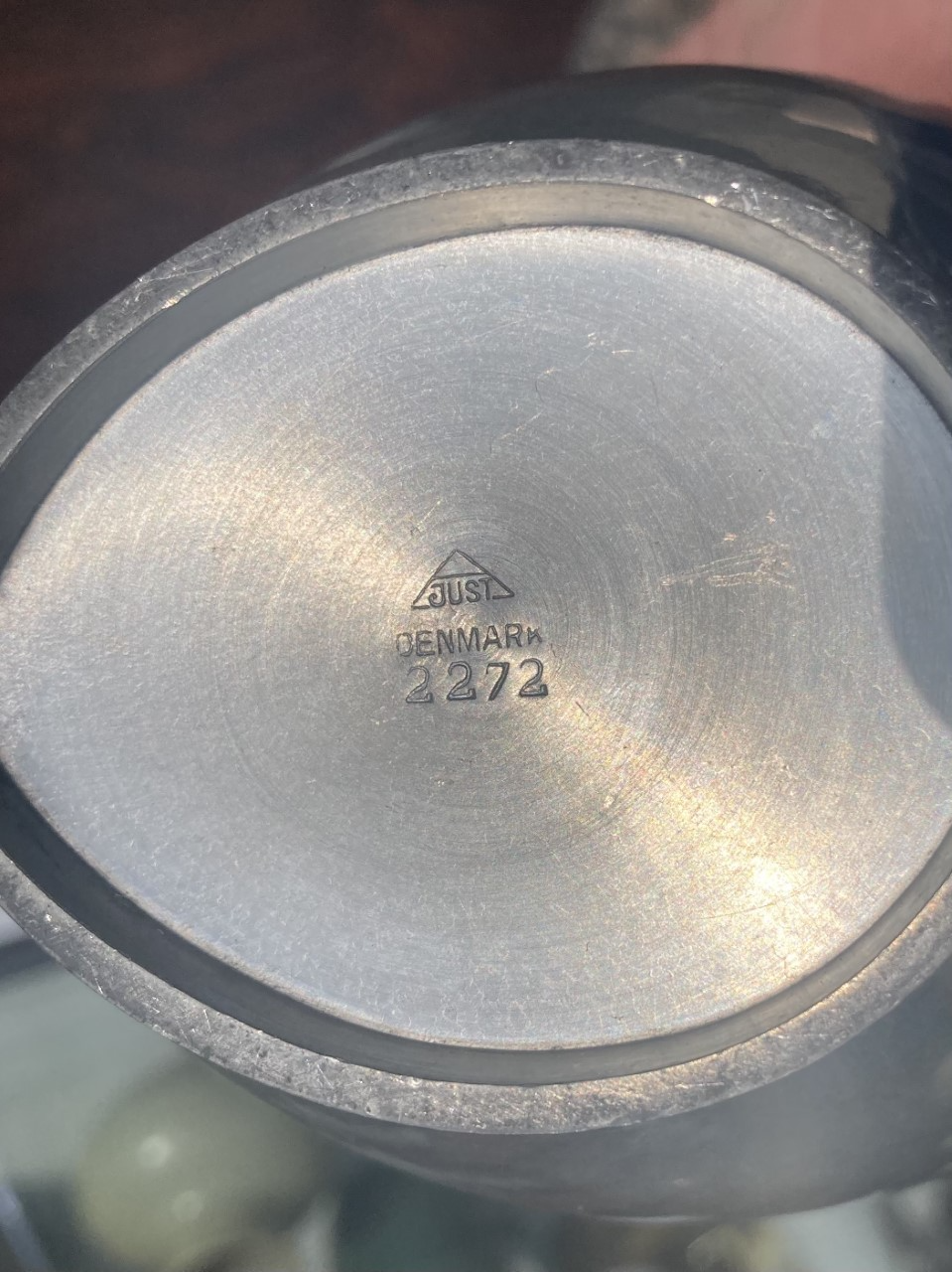 Smuk Just Andersen tin kande - nr. 0029