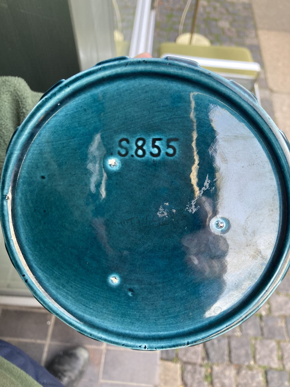 Beautiful stoneware tobacco jar - Mr. 025777