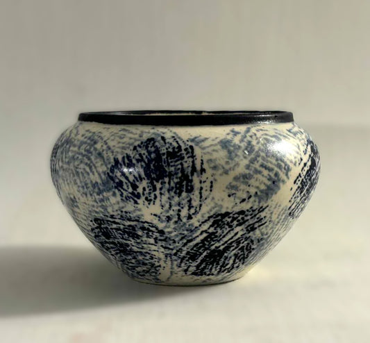 Smuk keramikskål fra Sandra Rich, Tyskland