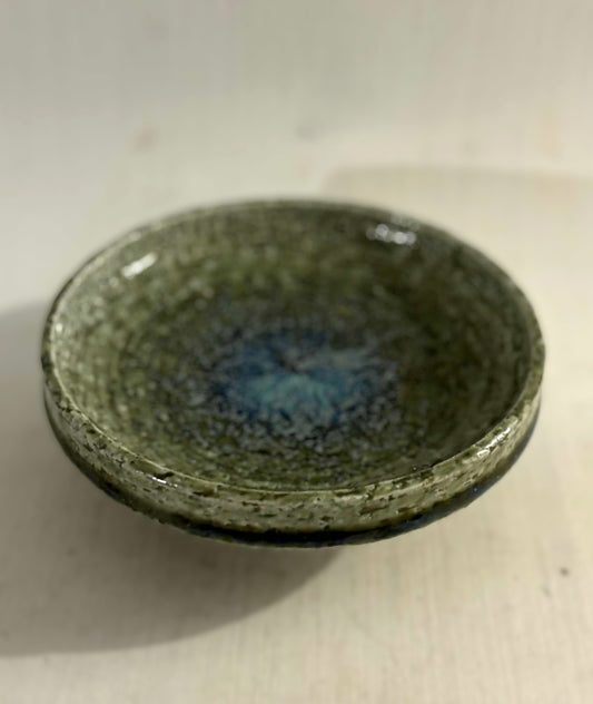 パルシュス社製のデンマーク製陶器皿、デザイン：ペル・リンネマン＝シュミット、デンマーク、1960年代