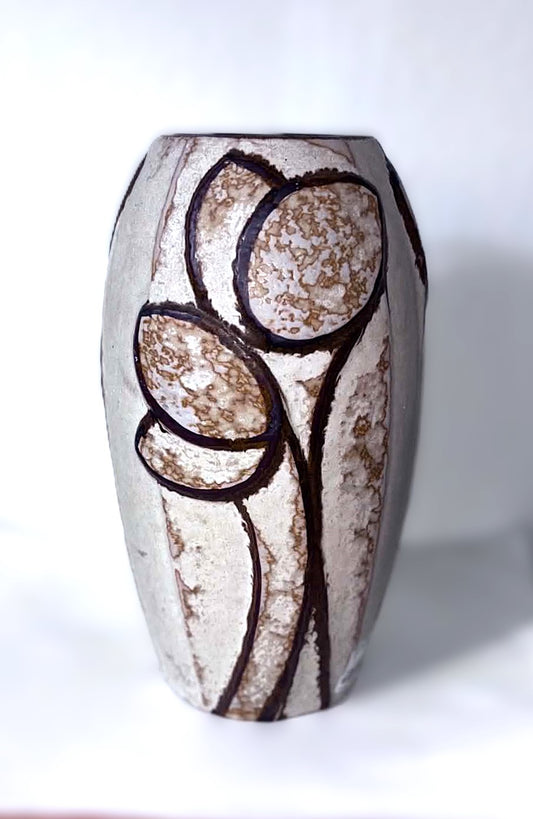 Stentøjsvase fra Søholm, udført af keramiker Naomi Backhausen (1938-2011), Danmark 1970