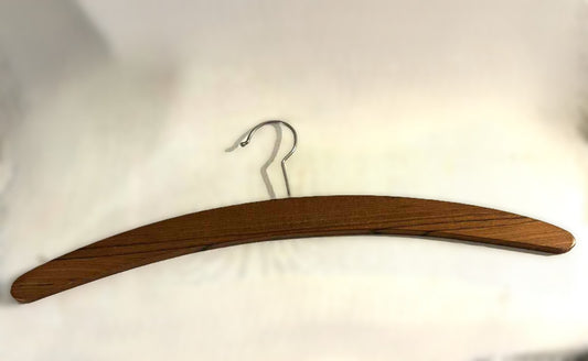 4 identical beautiful hangers made of teak - no. 8941654104