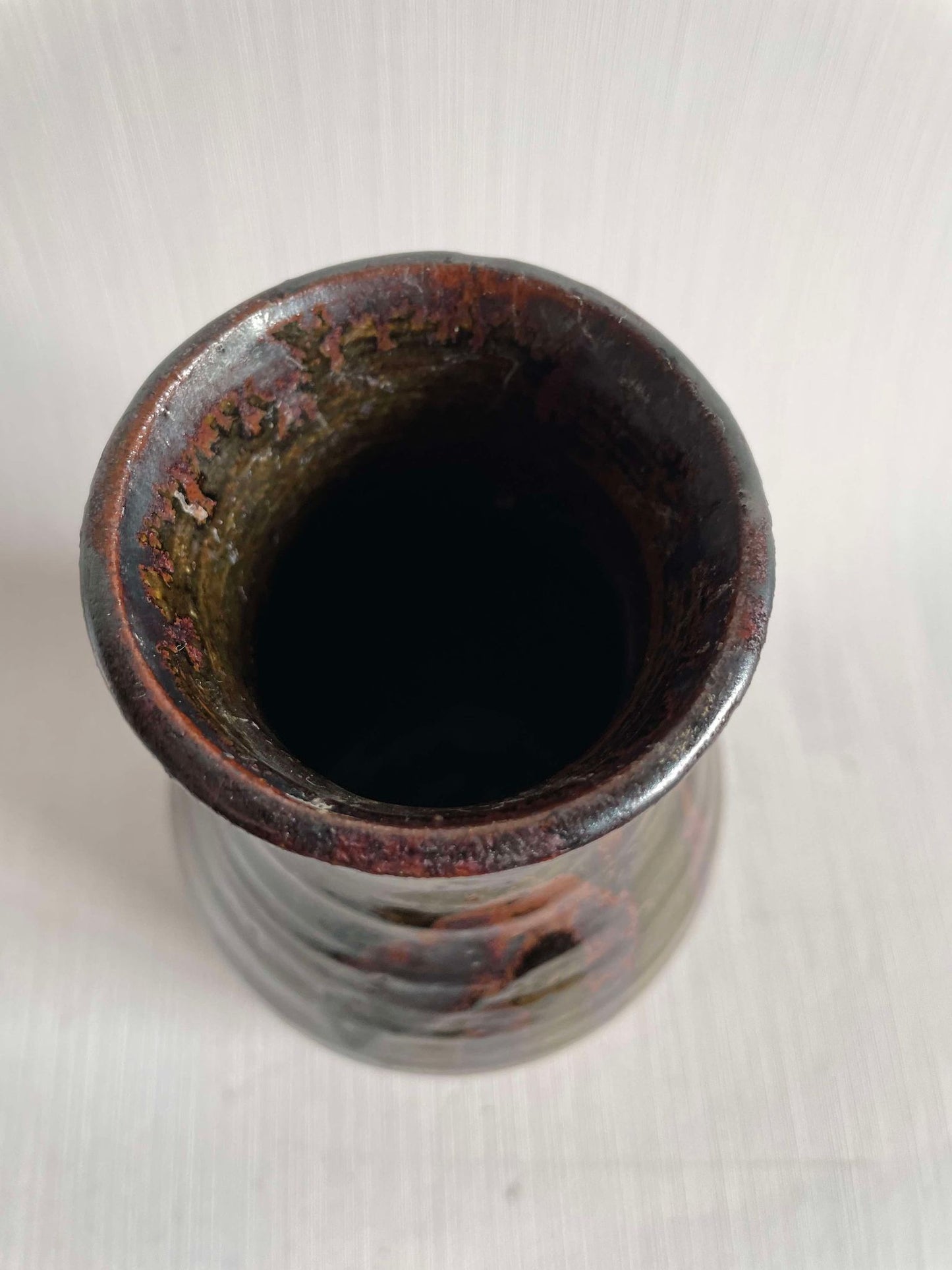 1980年代のデンマーク製炻器花瓶 - no.