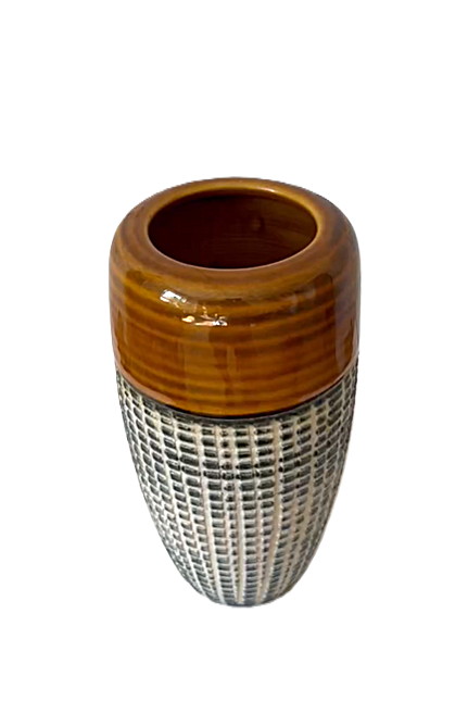 Beautiful ceramic vase Bay Keramik, West Germany, ca. 1970s