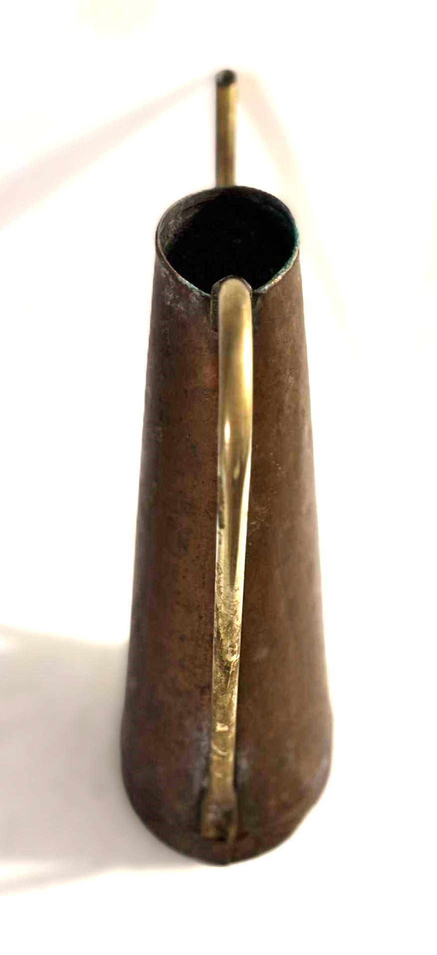 Vintage vandkande udført i kobber og messing tilskrevet Carl Auböck - nr. 494646414