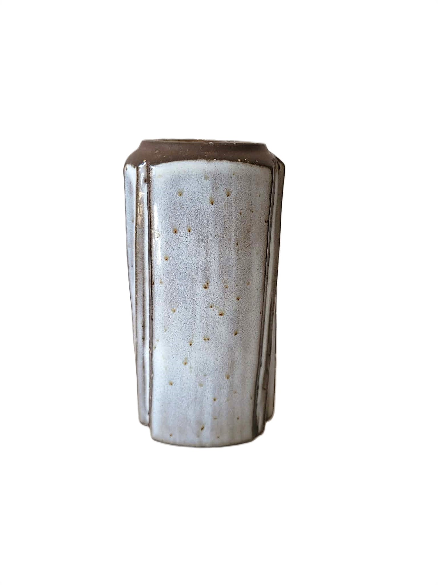 Danish vintage stoneware vase, design by Michael Andersen & Son for Søholm Denmark