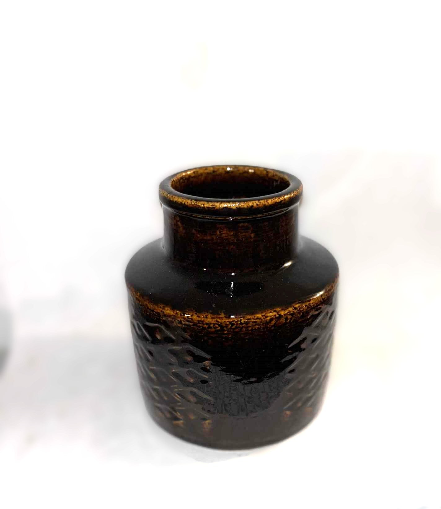 Large Danish Palshus Chamotte Vase – Design by Per Linnemann Schmidt, 1960