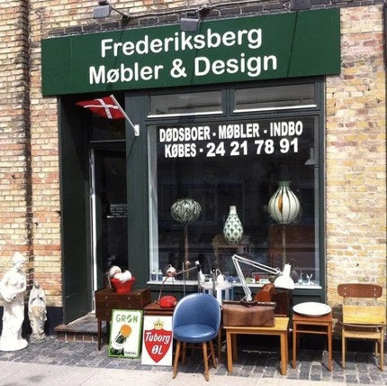 Retro standerlampe i metal og messing kan justeres i højden - 650525