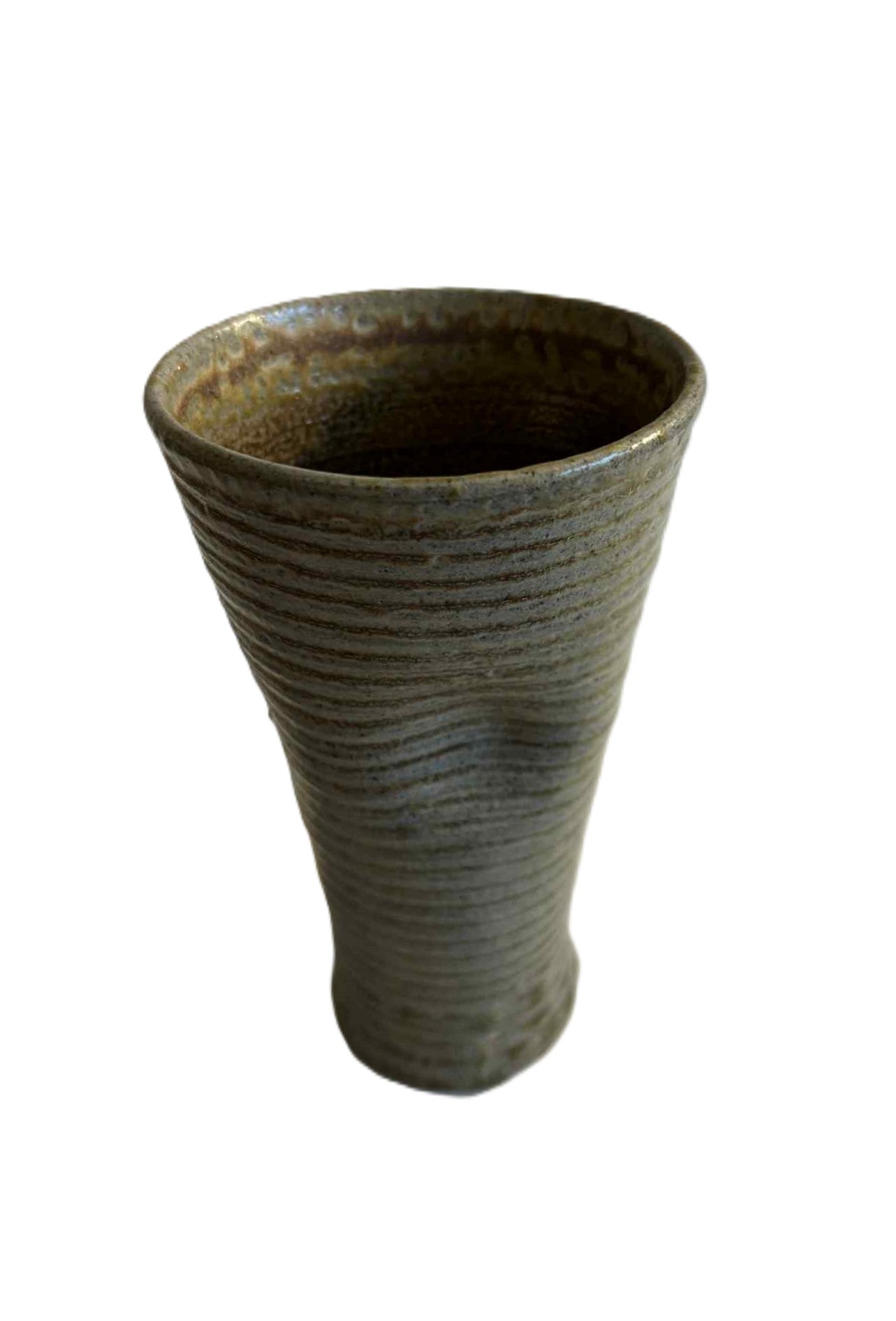 Smuk mellemstor retro vase fra Svenske Hoganas keramik - nr. 8742300254