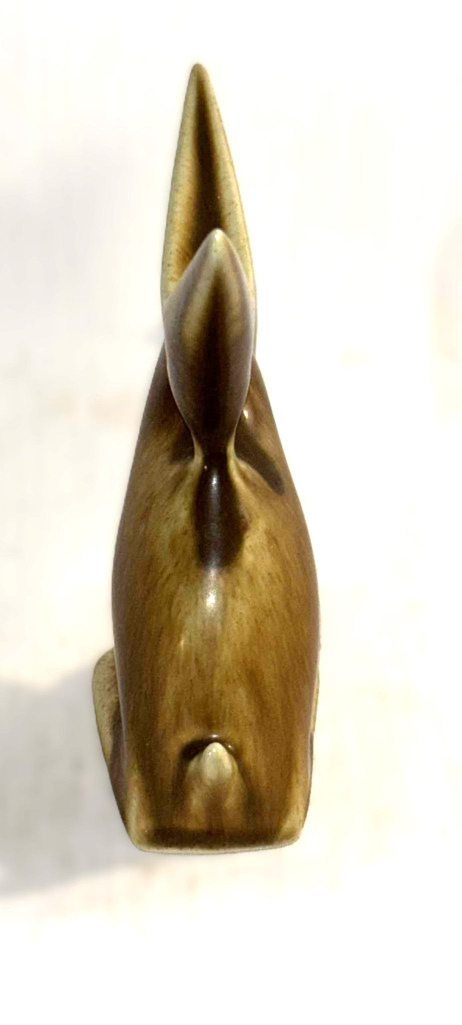 ケルド・ジョーダン（パルシュス社） – 野ウサギの毛皮釉を施した希少な炻器の鳥、デンマーク、1960年代