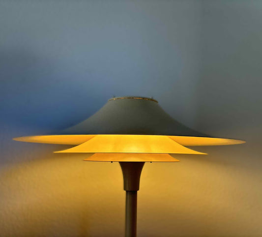 Smuk vintage standerlampe fra LYFA - nr. 554785544