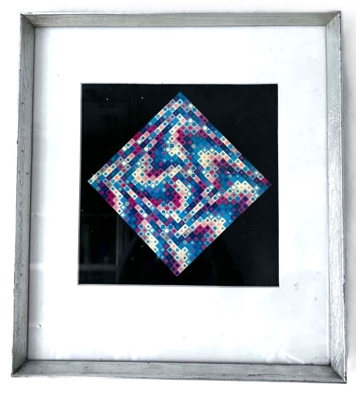 VICTOR VASARELY - Majus, offsettryk af den fransk-ungarsk kunstner Victor Vasarely (1960-1997)