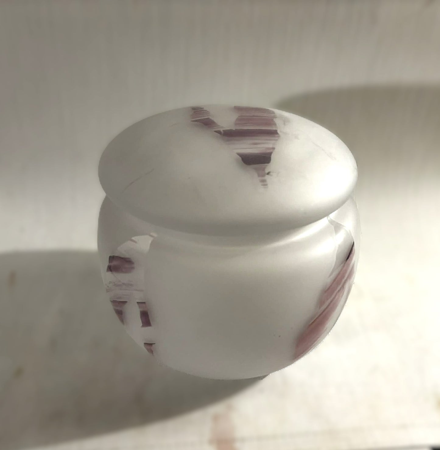 Holmegaard 'Fiesta' lidded bowl from 1987, design by Pia Rakel Sverrisdottir and Michael Bang