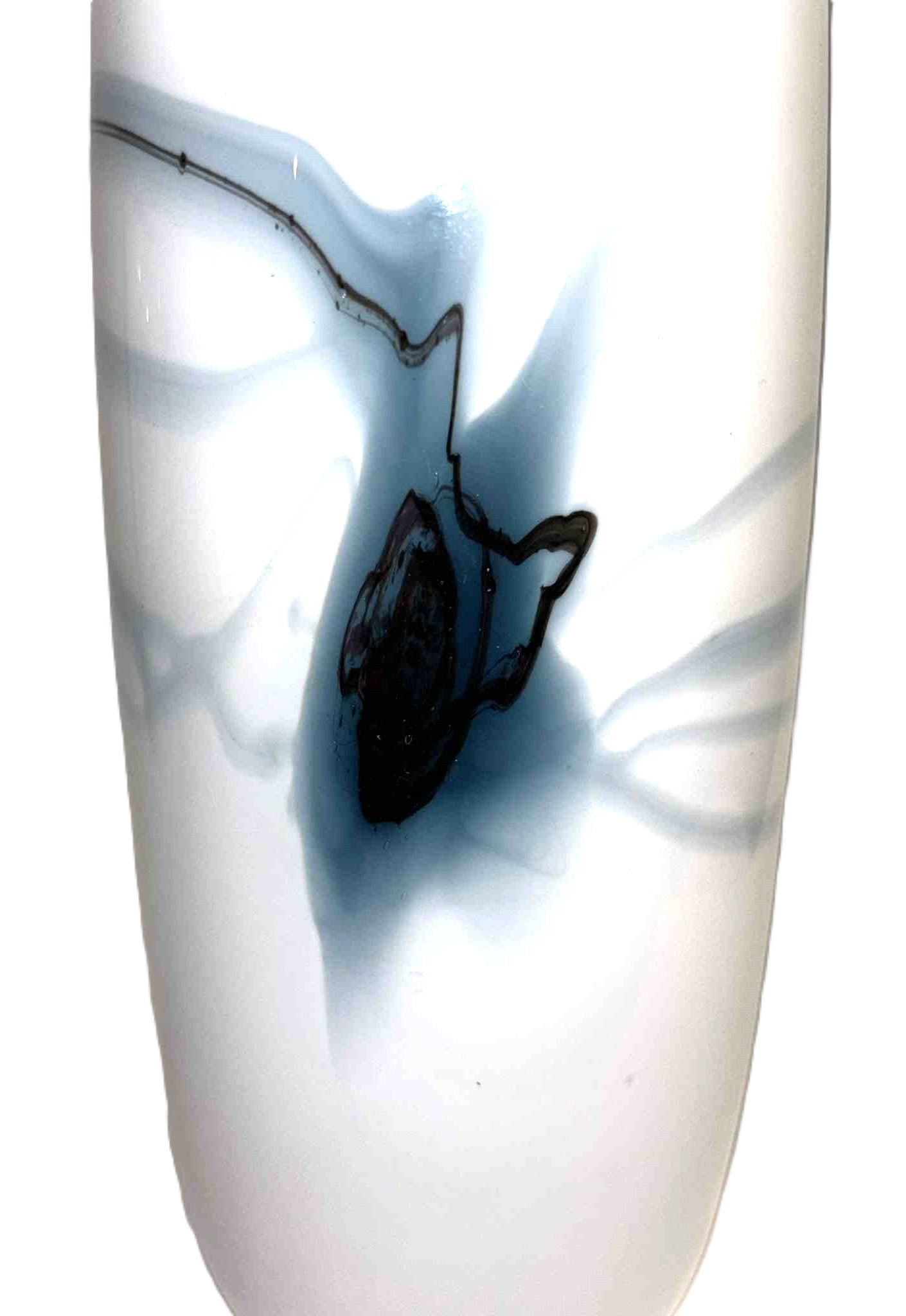 ホルムガード アトランティス オパールの花瓶、マイケル バングによって 1980 年にデザインされました。