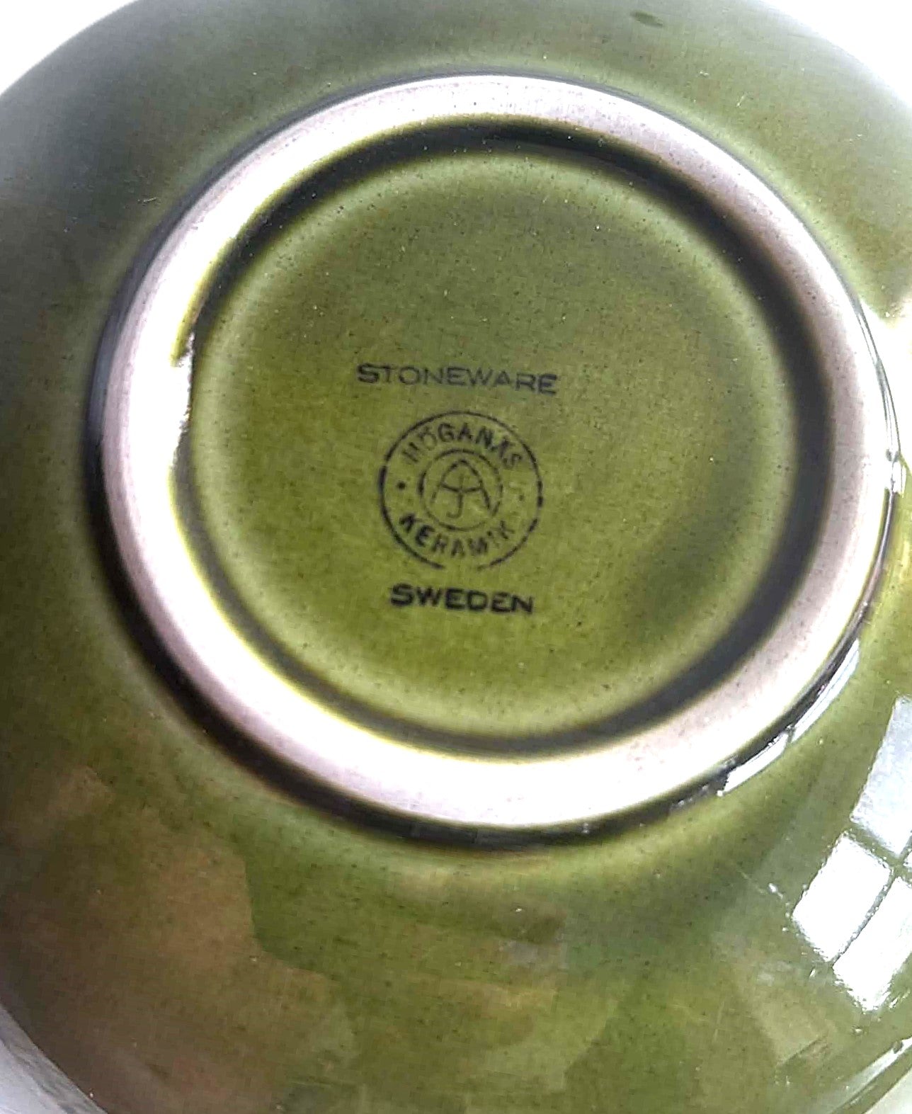 Swedish vintage ceramic bowl from Höganäs 1950-60s