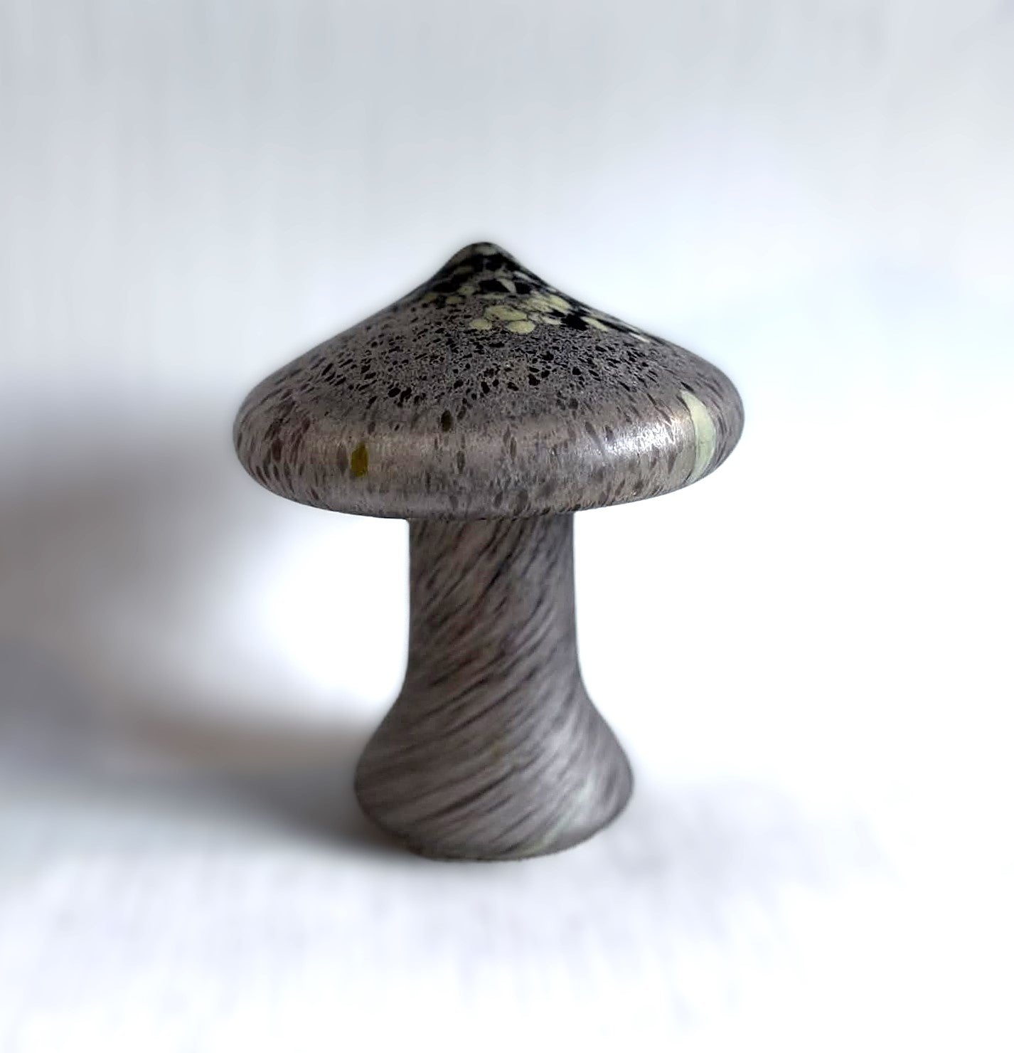 Glass mushroom by Monica Backström for Kosta Boda, Sweden, 1970s