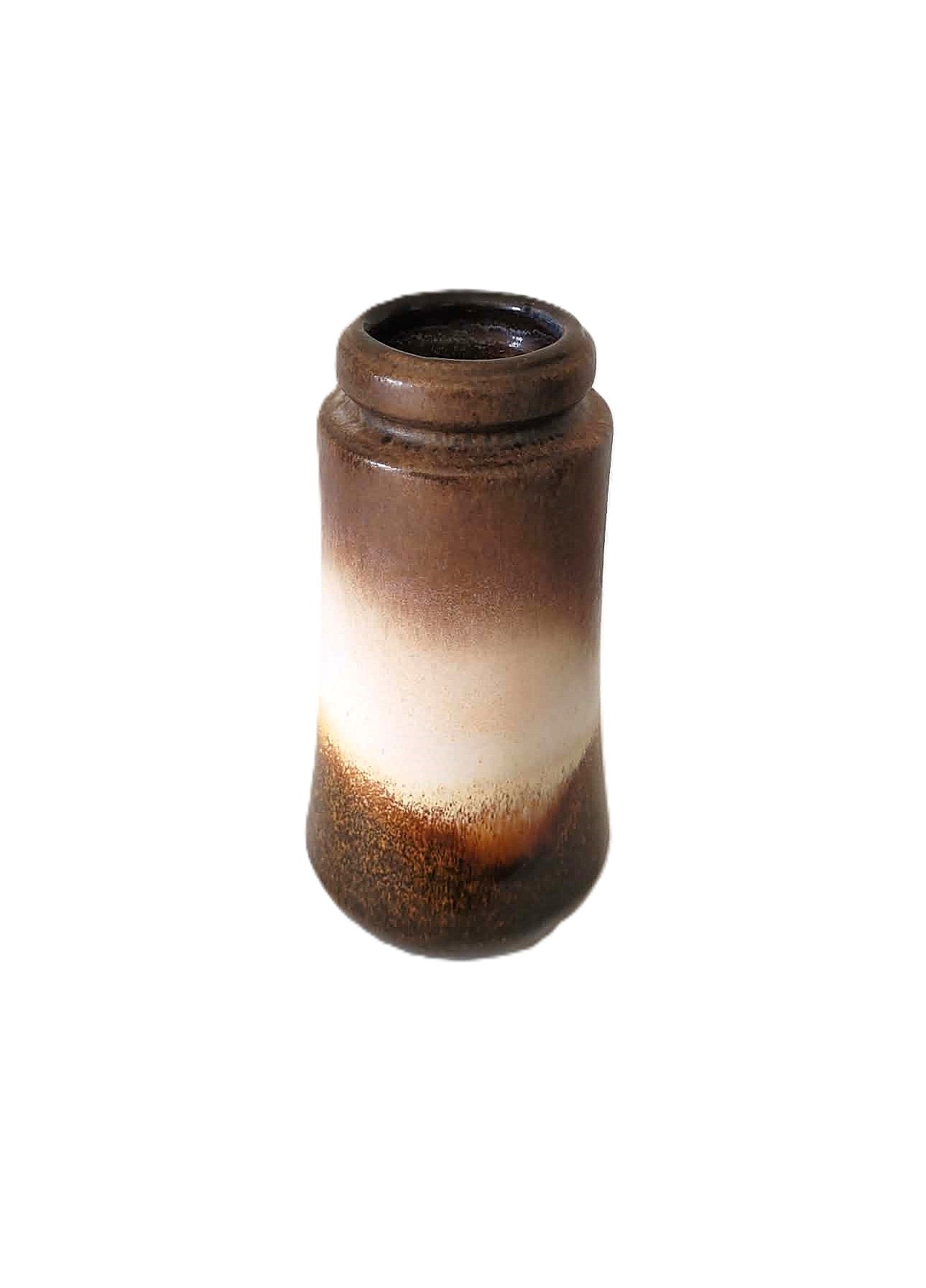 West Germany keramik vase i flotte farvenuancer