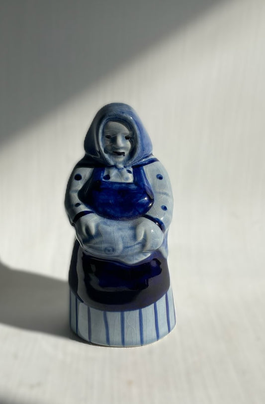 Figur af fiskerkone keramik, Søholm - nr. 258741