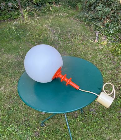 Vintage 1970s Space Age Hanging Lamp - No. 09031