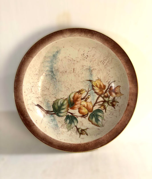 ドイツのバイエルン地方の大きなアンティークボウル。エレン・ヘンリクセンのデザイン。1950年代。