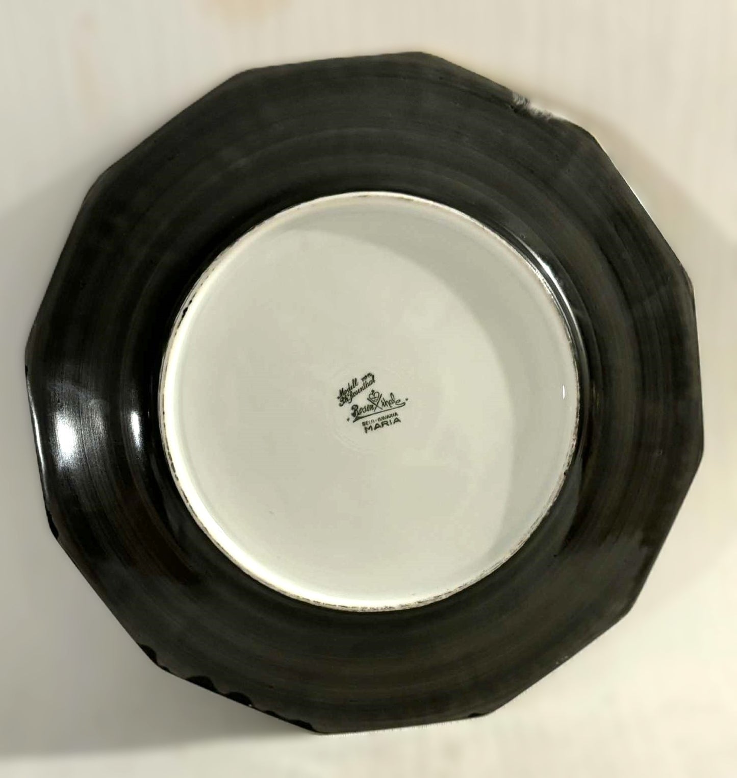 Flot vintage keramikplatte fra tyske Rosenthal & Co., Tyskland 1930erne - nr. 6549029